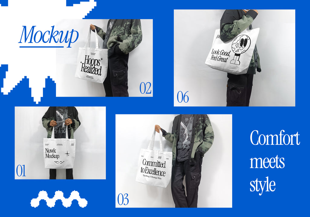 8 Realistic Tote Bag Mockups 2024 [1 FREE]