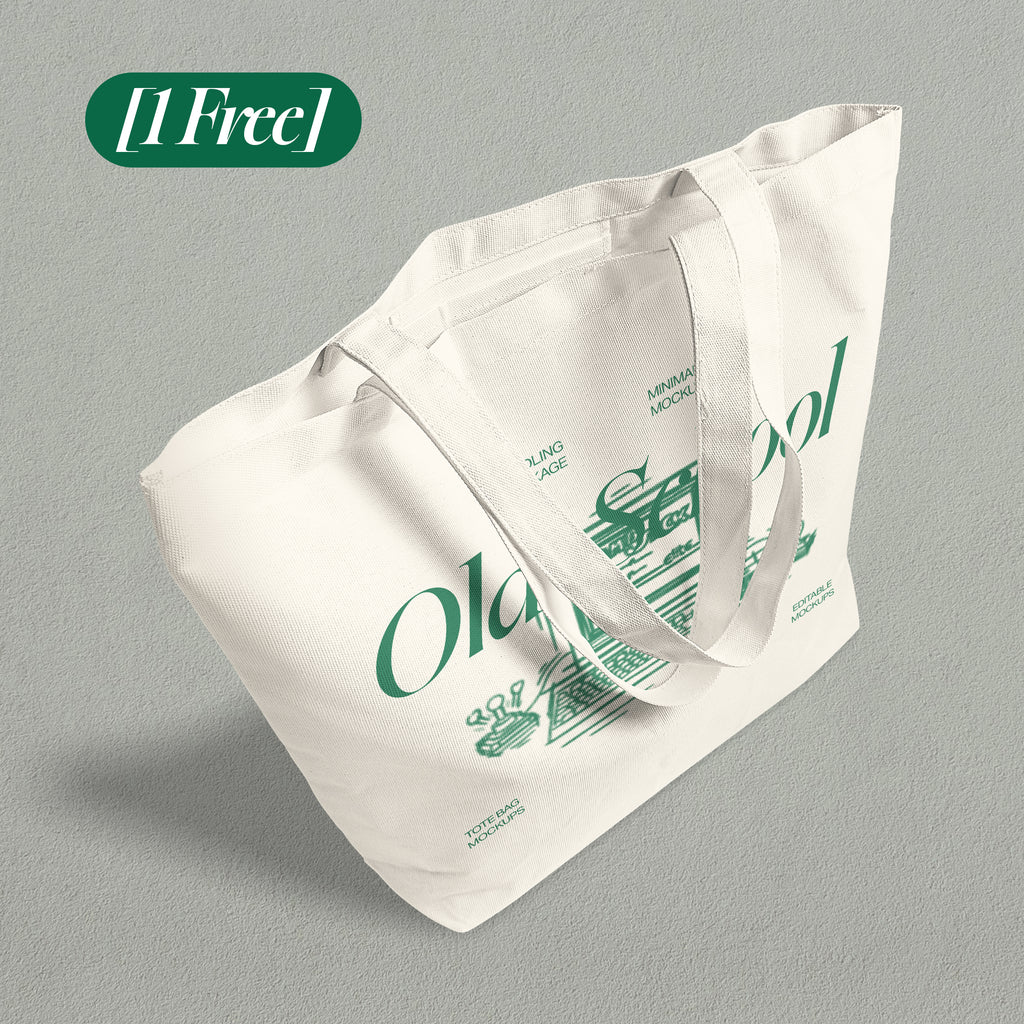 FREE Tote Bag Mockups 2024