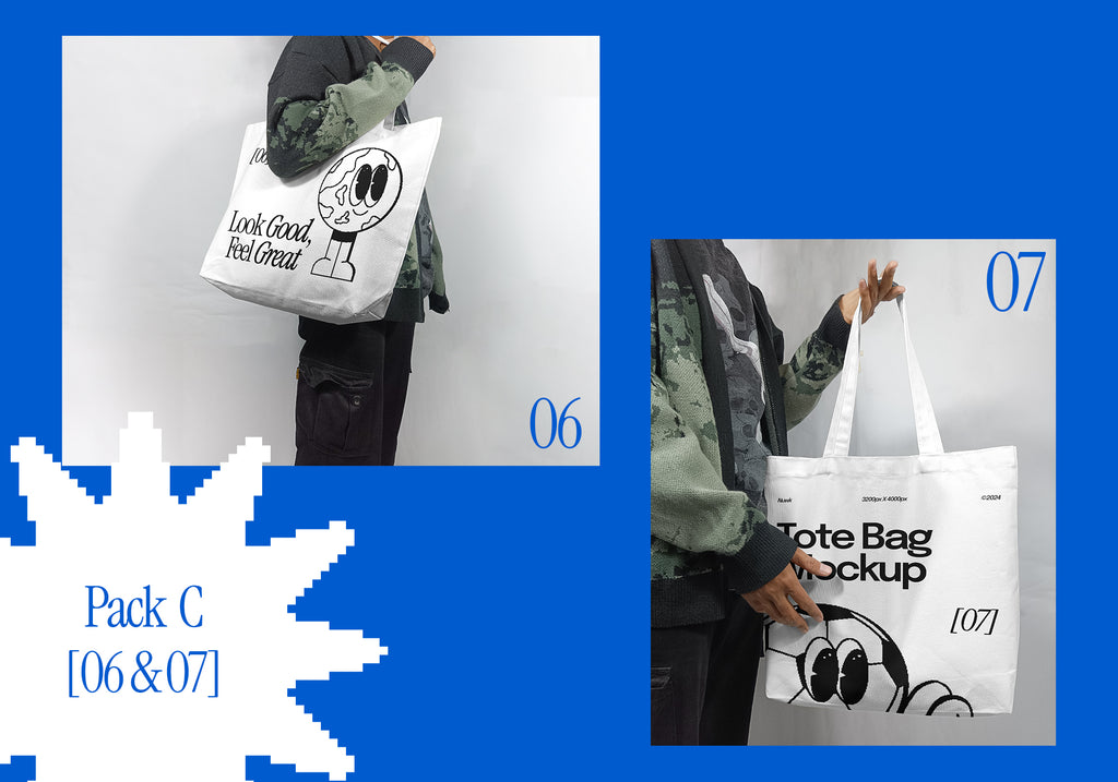 8 Realistic Tote Bag Mockups 2024 [1 FREE]