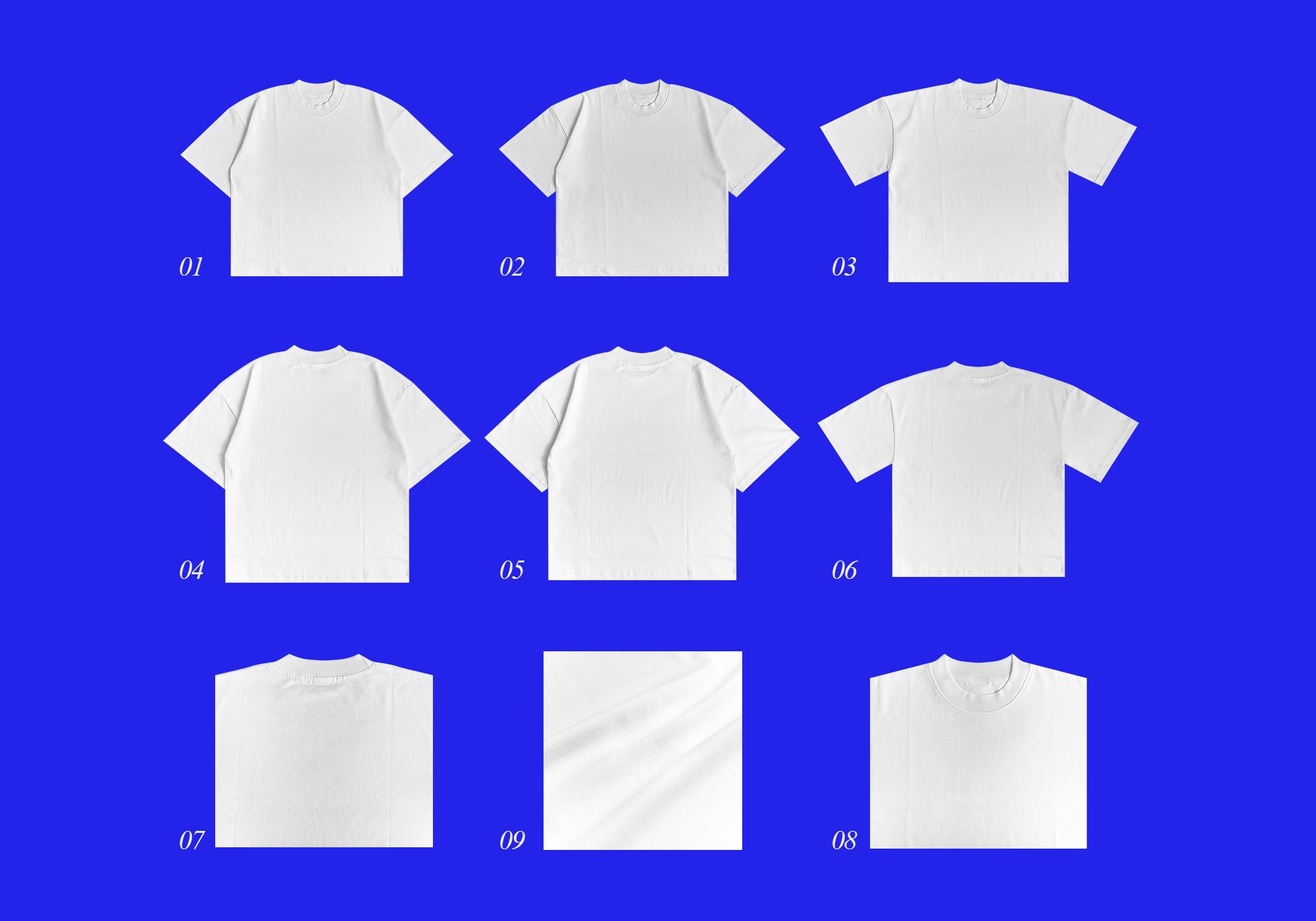 9 Boxy T-Shirt Mockups [1 Free]