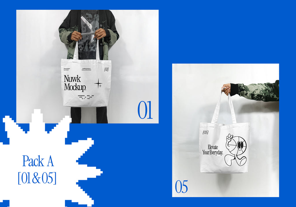 8 Realistic Tote Bag Mockups 2024 [1 FREE]