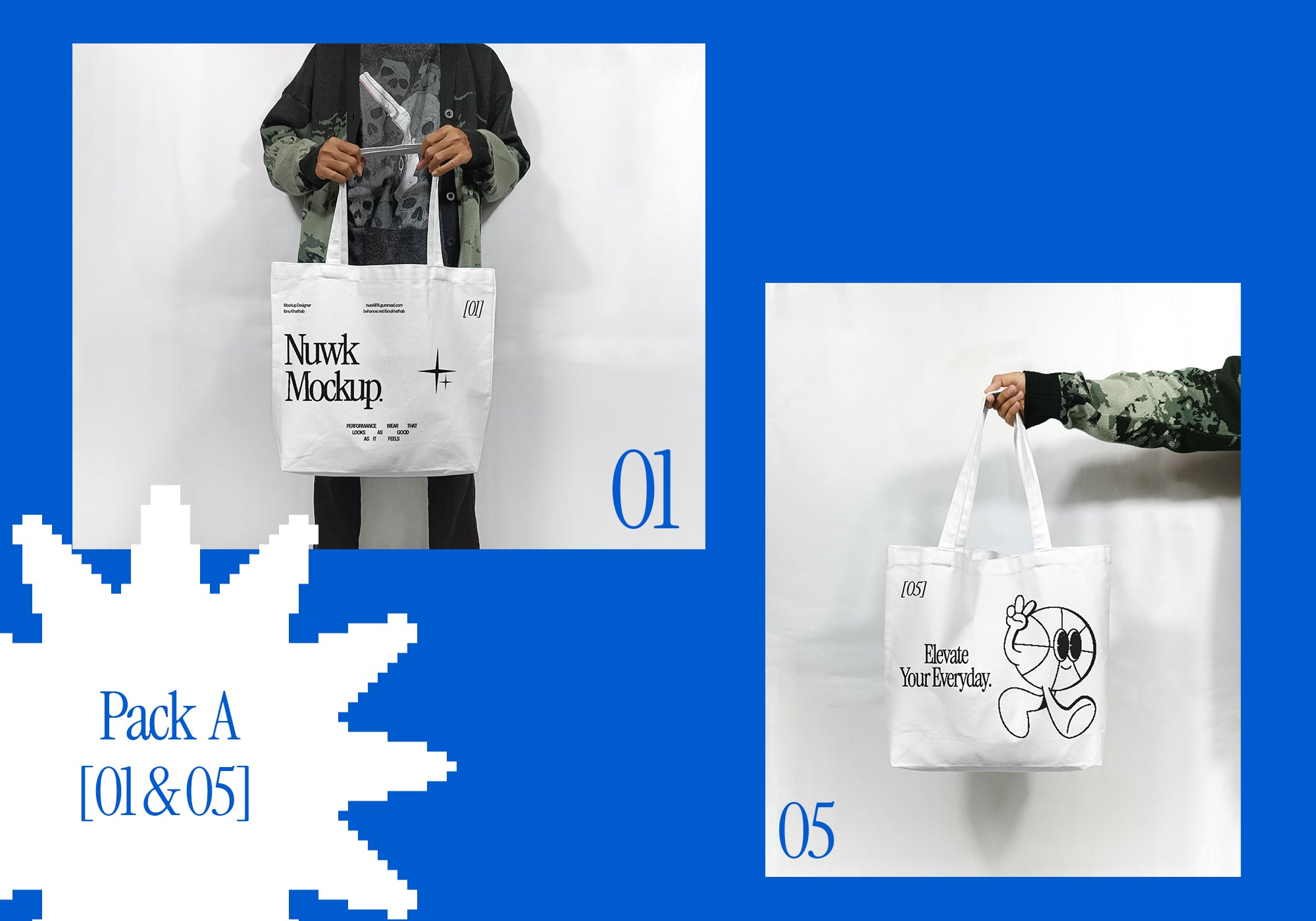 8 Realistic Tote Bag Mockups 2024 [1 FREE]