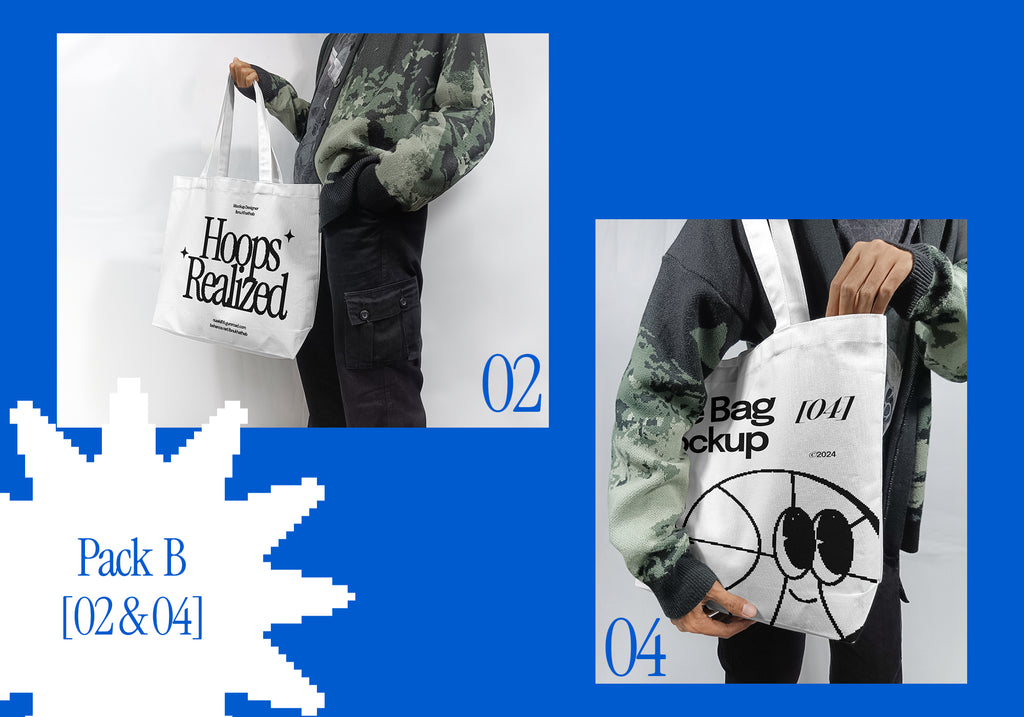 8 Realistic Tote Bag Mockups 2024 [1 FREE]