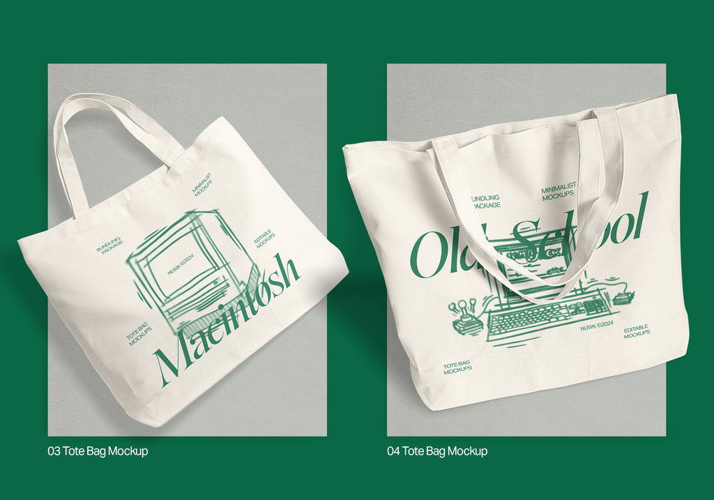 8 Tote Bag Mockups 2024 [1 FREE]