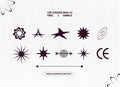 Y2K SHAPES PACK V.3 ( FREE SAMPLE )