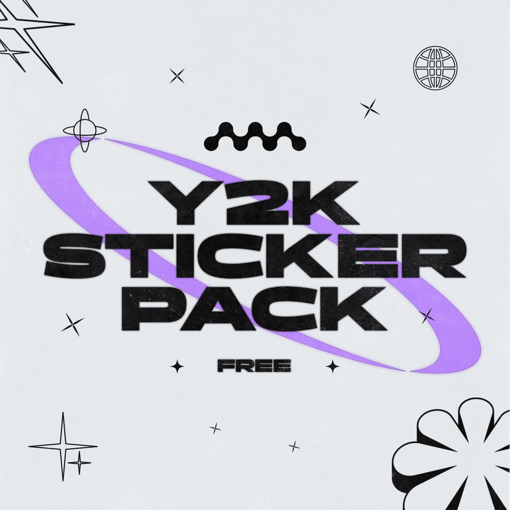 FREE Y2K STICKER PACK V.1