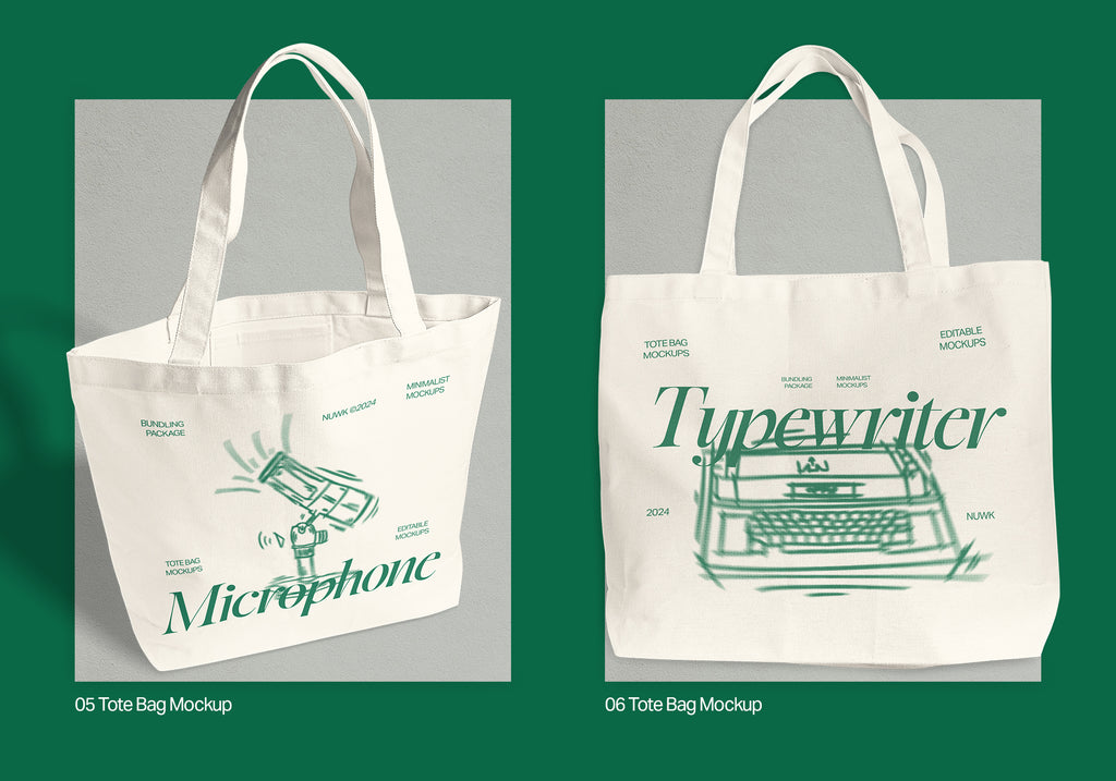 8 Tote Bag Mockups 2024 [1 FREE]
