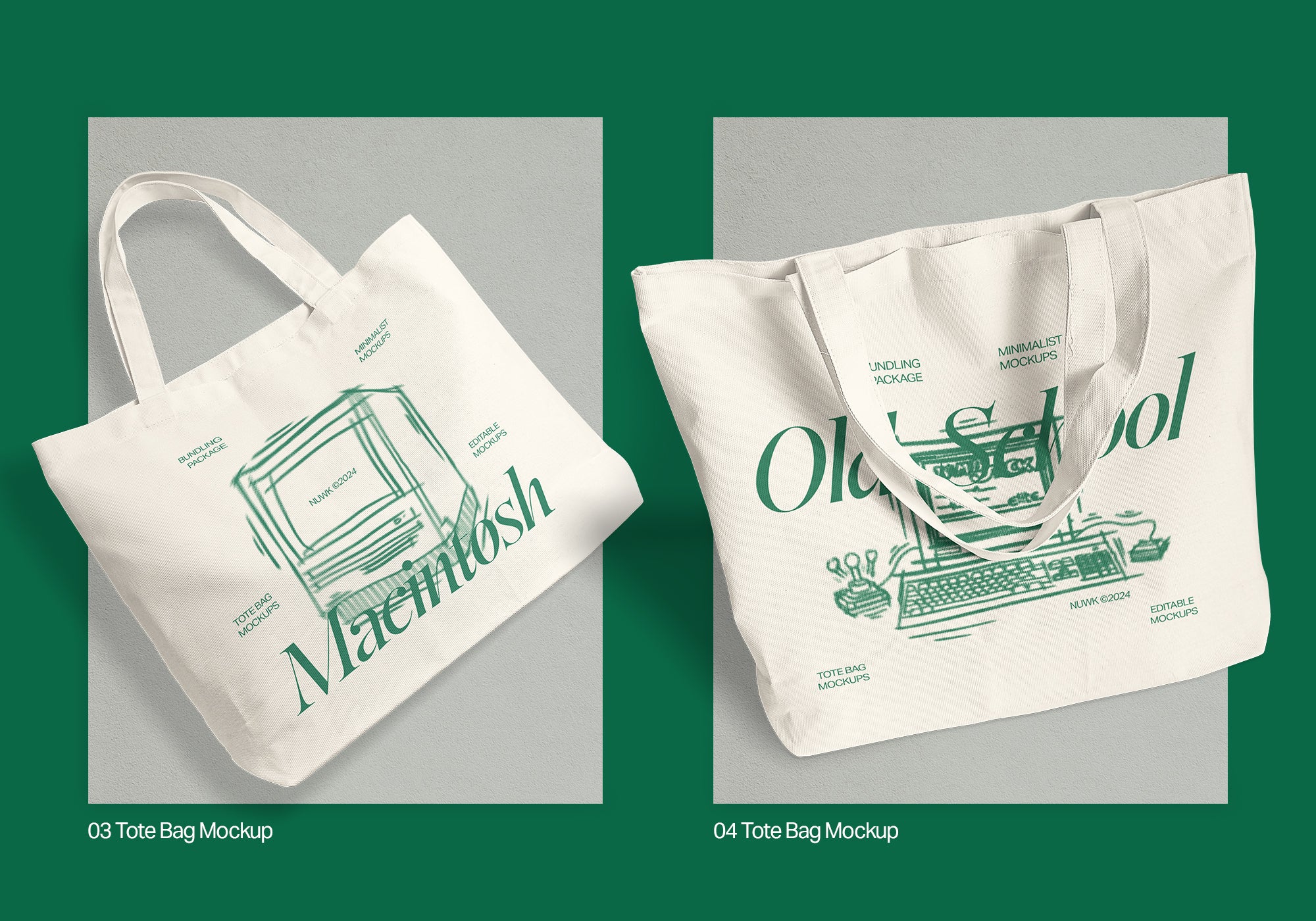 8 Tote Bag Mockups 2024 [1 FREE]