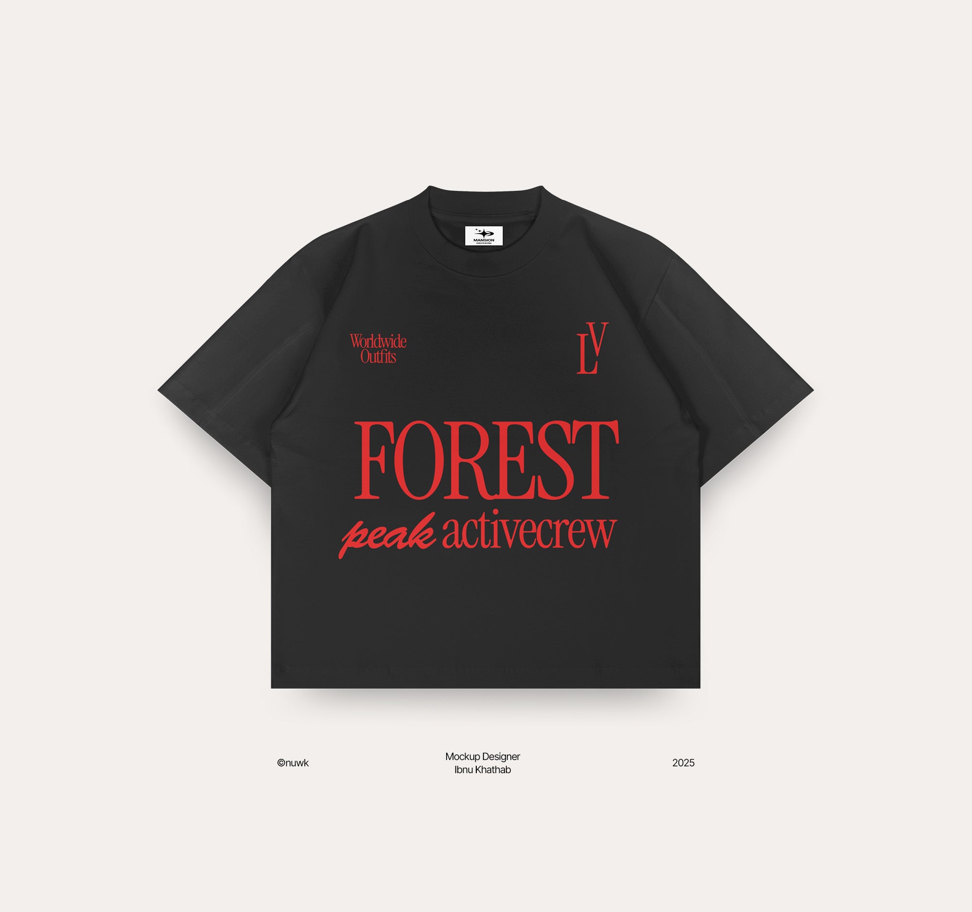 7 Boxy Fit Tees Mockups 2025 [1 FREE]