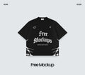 7 Boxy Fit T-Shirt Mockups 2026 [1 FREE]