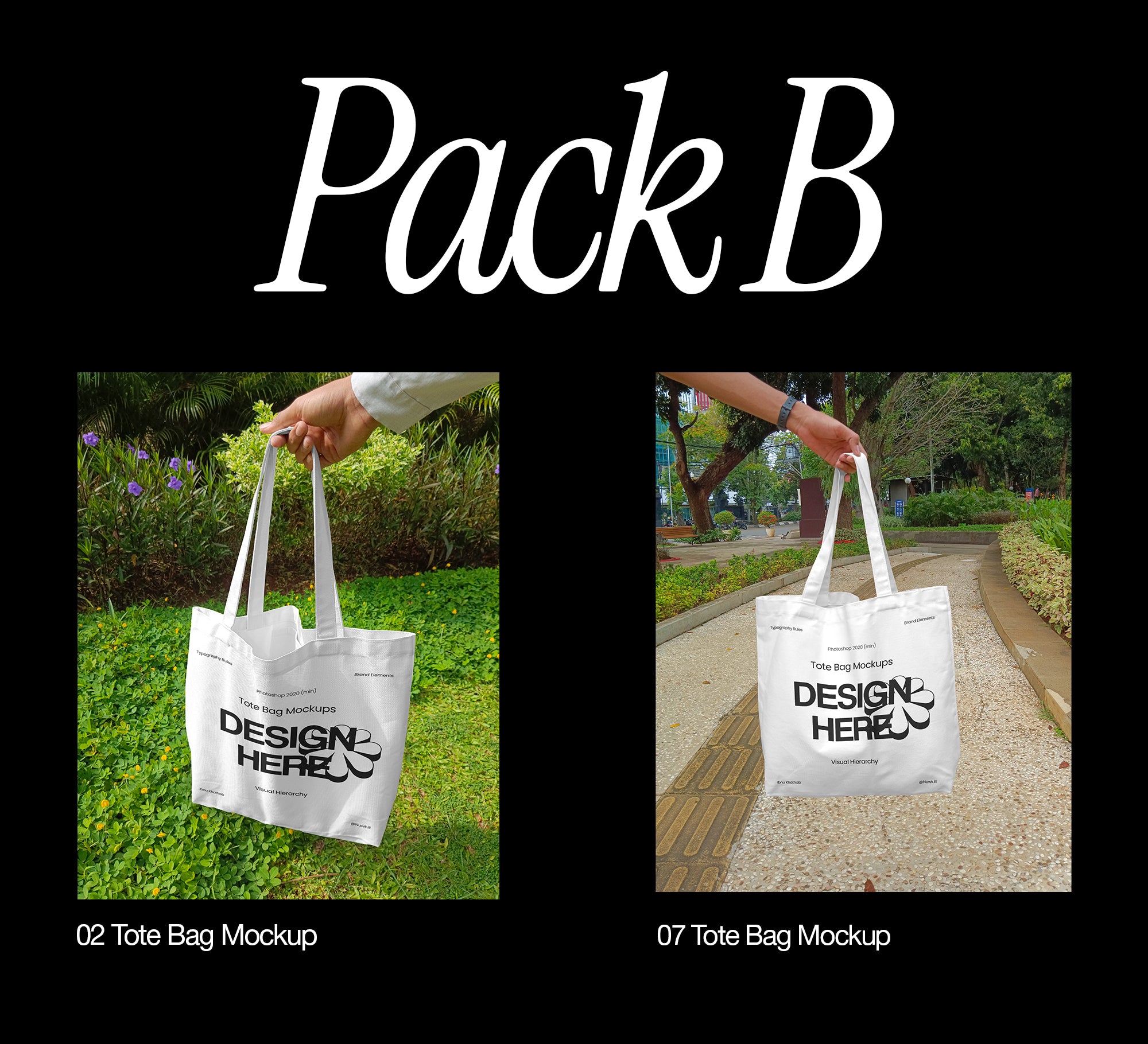 8 Realistic Tote Bag Mockups 2025 [1 Free]