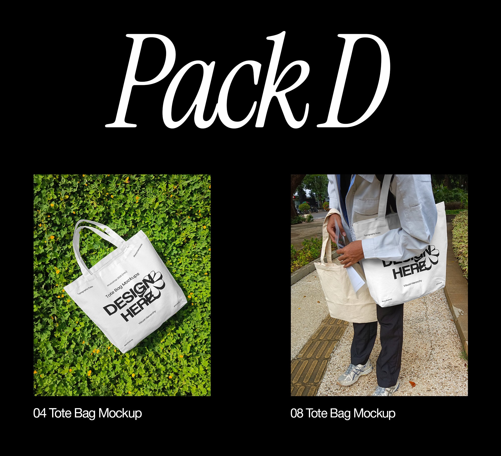 8 Realistic Tote Bag Mockups 2025 [1 Free]