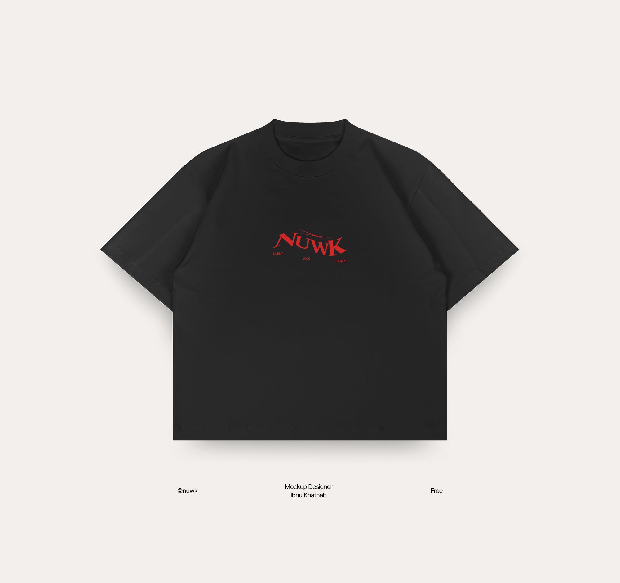7 Boxy Fit Tees Mockups 2025 [1 FREE]