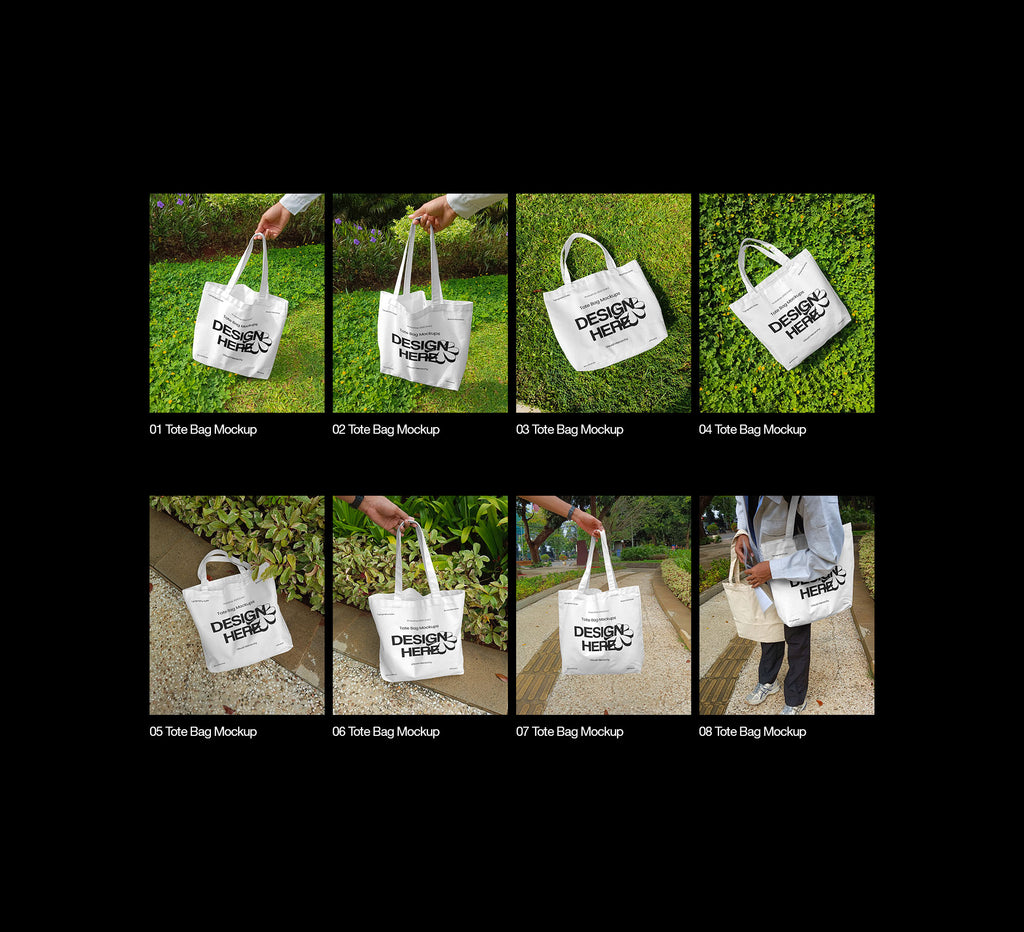 8 Realistic Tote Bag Mockups 2025 [1 Free]