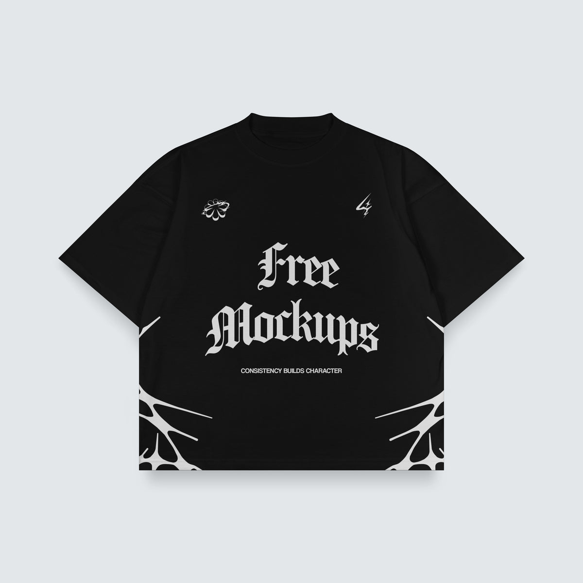 FREE Boxy Fit T-Shirt Mockups 2026