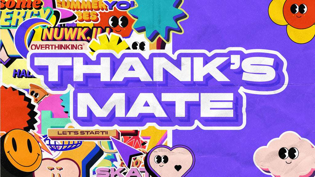 100 RETRO STICKERS PACK (FREE)